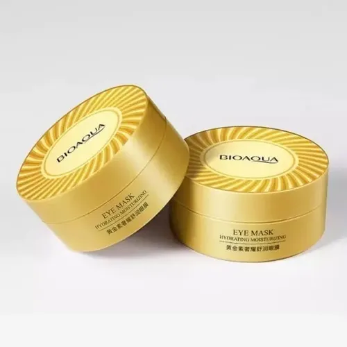 Bioaqua Parches Antiarrugas De Oro Hidratantes Para Ojos Tipo De Piel Todo Tipo De Piel