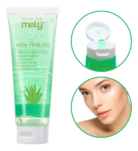 Gel Exfoliante Hidratante Para Cara Y Cuerpo De Aloe Vera Normal