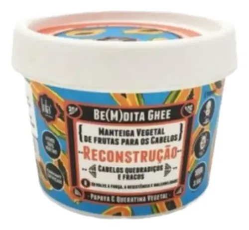Máscara Capilar de Ghee Be(m)dita Mamão 100g – Lola de Río