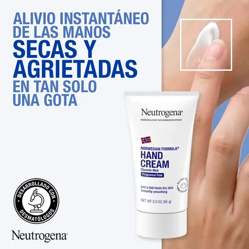 Crema Hidratante Para Manos Neutrogena Fórmula Noruega Crem