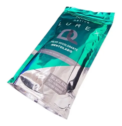 Lurex Polvo Decolorante Ultra Rápido Nov Verde Mentolado X 8