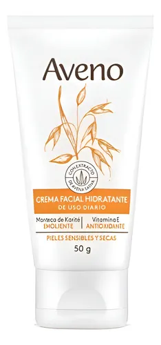 Crema Aveno Facial Para Pieles Secas Y Sensibles 50 Gr