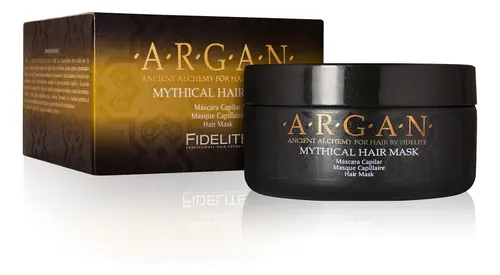 Kit Mythical Argan Fidelite Shampoo + Acondicionador + Mascara Capilar + Oleo Serum Extraordinario Elixir + Protector Termico BKD + Crema Peinar Anti Frizz Nutricion Intensa Pelo Tratamiento full