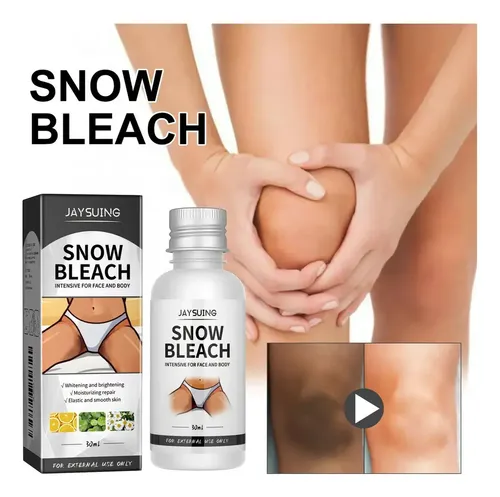 Crema Blanqueadora, Crema Iluminadora, Para Axilas, Rodillas, Codos, Muslos Internos, Línea Del Bikini, Crema.
