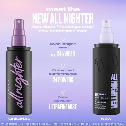 Urban Decay All Nighter Spray Fijador De Maquillaje 30 Ml