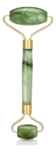 Rodillo Facial De Jade Para Masajes Y Cuidado De Piel