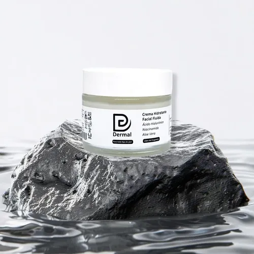Dermal Crema Hidratante Facial Fluid Hialuronico/niacinamida Momento De Aplicación Día/noche Tipo De Piel Todo Tipo De Piel