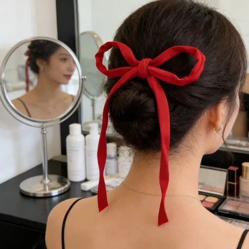 2 Diademas De Pelo Hanfu Tradicional Con Lazo 3d De Alambre