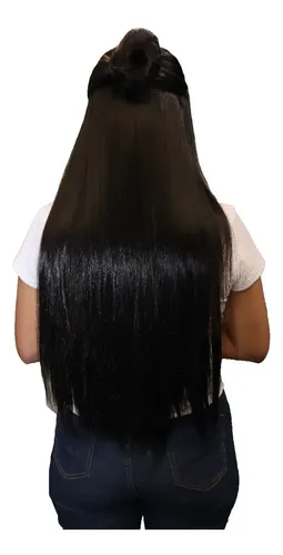 Cortinas Extensión Pelo Lacio Simil Natural Planchita 180°c
