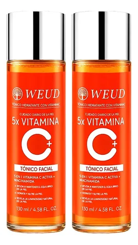 Z0q. 2pz Tónico Antioxidante Iluminador Facial Vitamina C