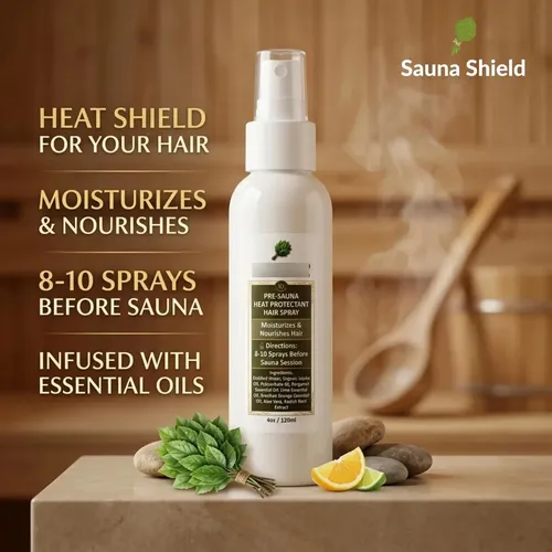 Spray Para Cabello Sauna Shield Protector Térmico Pre-sauna