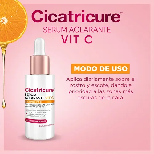 Cicatricure Sérum Aclarante Vit C 30 Ml