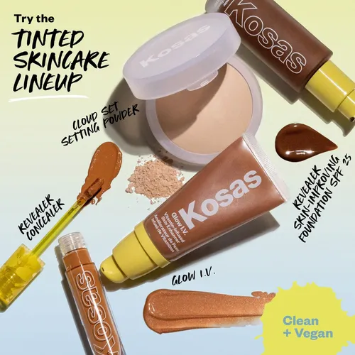 Iluminador Facial Kosas Glow I.v., Potenciador Con Infusión