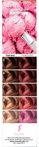 Tinte Profesional Hellawell Color Fantasy Rosa 60 G