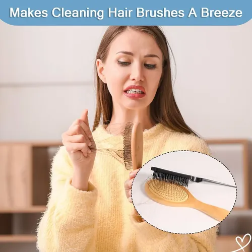 Cepillo De Cabello Ergonómico Cerdas Suaves Antiestáticas