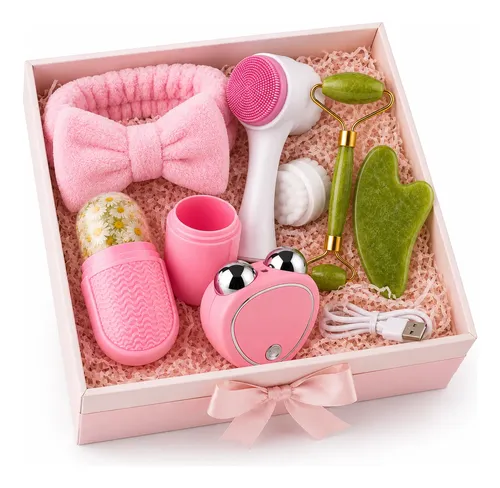 Kit Skincare Facial Spa Premium Box Regalo Mujer 5 Productos