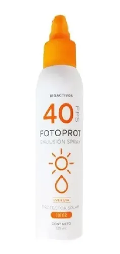 Icono Protector Solar Fotoprot Emulsion 40+ (con Color)