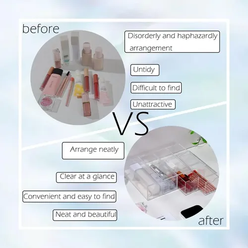 Qyq – Organizador De Maquillaje Y Lentes De Sol Caja De