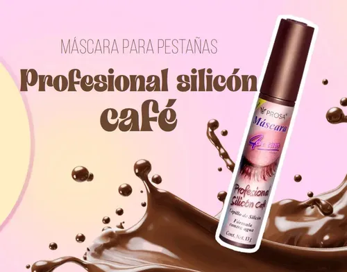 3pz Rimel Mascara De Pestañas Profecional Silicón Café Prosa