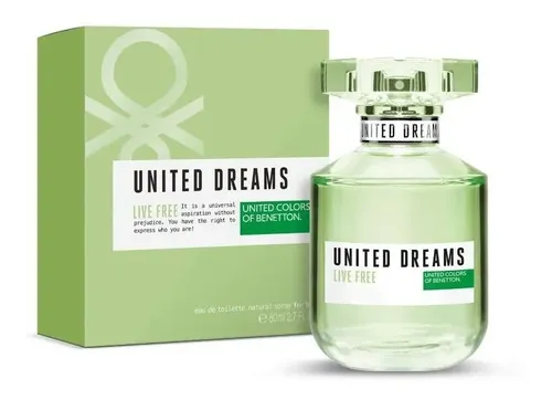 Benetton Live Free Mujer Perfume X 50ml Edt