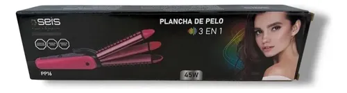 Plancha Alisadora 3en1 Ceramica 200c Apagado Automatico