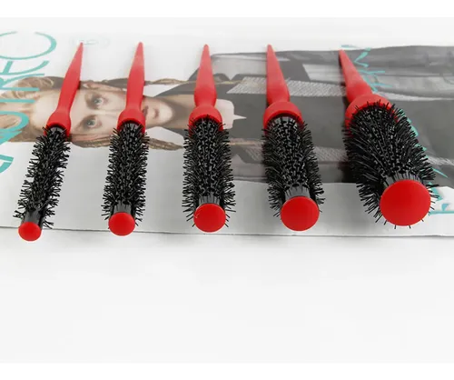 Cepillo De Pelo Redondo Para Mujer, Secado Con Secador, Volu