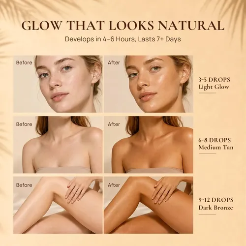 Sprnmik Autobronceador En Gotas 30ml Para Rostro Y Cuerpo