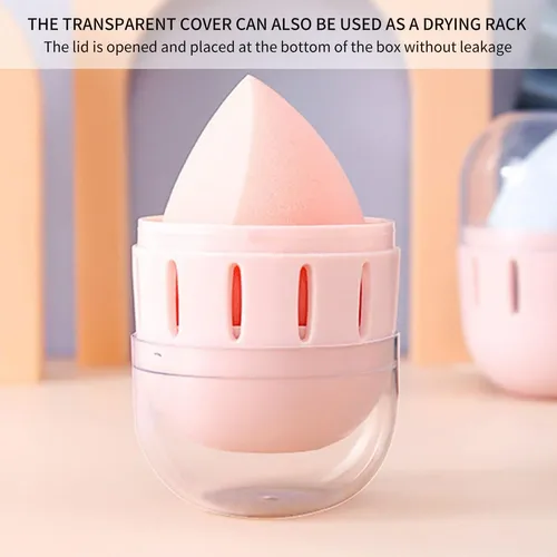 Soporte For Esponja De Maquillaje | Caja Portátil