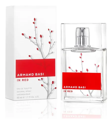 Armand Basi Rojo Agua De Tocador 50ml Aroma Floral Canela