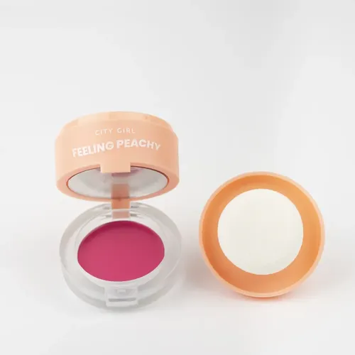 Set De Maquillaje Feeling Peachy Sombras, Rubor Y Gloss Glow
