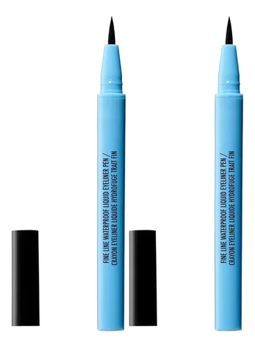 Delineador Líquido Waterproof Black Radiance Velvet 2x