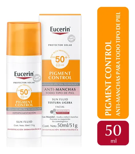 Eucerin Protector Solar Sun Pigment Control Fps 50+ 50ml