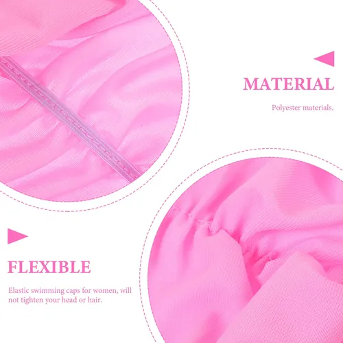 Gorro De Natación Wrinkle Wrinkle Para Mujer
