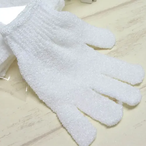 1 Par De Guantes Exfoliantes Para Baño, Exfoliante Corporal