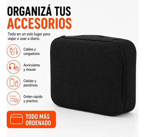 Portacosmeticos Neceser Organizador Viaje Maquillaje Estuche