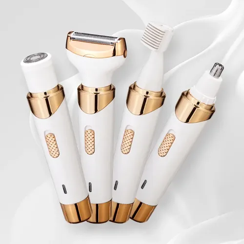 Depiladora Eléctrica Multifuncional For Mujer 4 En 1 Con