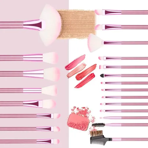 Set de 24 brochas Make Up for You Brush Brush Set rosa