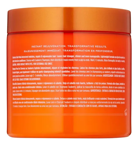 Mascarilla Capilar Obliphica Seaberry Deep Conditioning 480