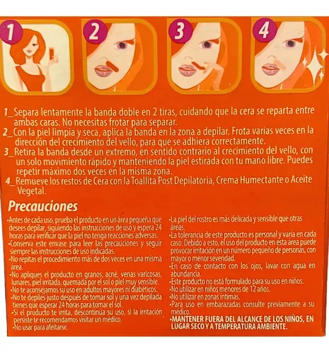 Millefiori Bandas Depilatorias Faciales X 16 Unidades