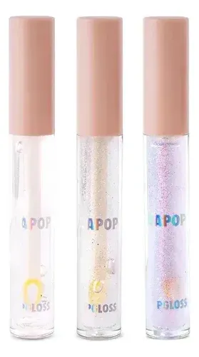 Brillo Labial Dapop Gloss 3 Tonos