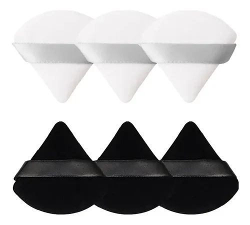 Pimoys 6 Piezas De Esponja De Maquillaje Triangular Suave Pa
