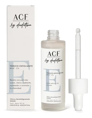 Tonico Exfoliante Acido Salicílico 2% Acf By Dadatina