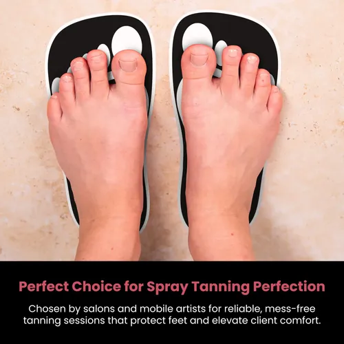 Protectores Desechables En Aerosol Para Pies Bronceados, 25