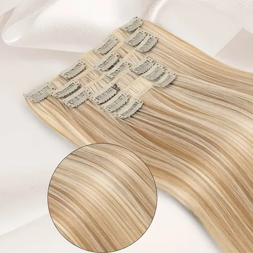 Set Extensiones Cortinas 6 Piezas Simil Natural Lacio 50cm