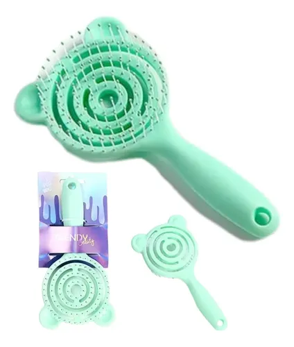 Cepillo Trendy Color Verde Para Un Cabello Radiante