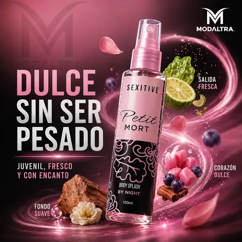 Perfume Body Splash De Mujer Sexitive Feromonas Dia Noche