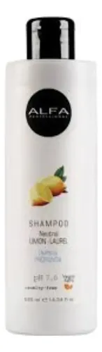 Shampoo Alfa Professional Limón Y Laurel 430 Ml Apto Mcg