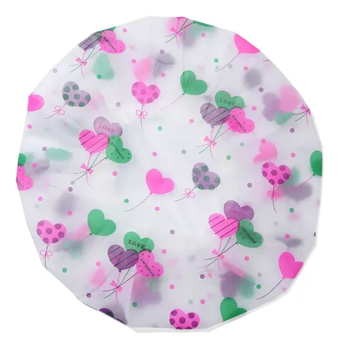 Gorro De Ducha, Gorro De Baño, Impermeable, Nuevo Y Reutiliz