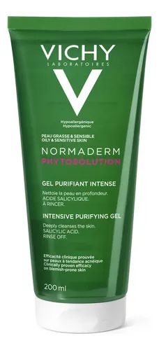 Vichy Normaderm Gel Limpieza Profunda Piel Grasa X 200ml