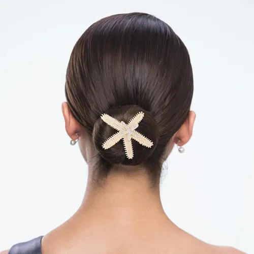 Pinzas Para El Cabello Con Perlas De Strass, Pinzas Para El